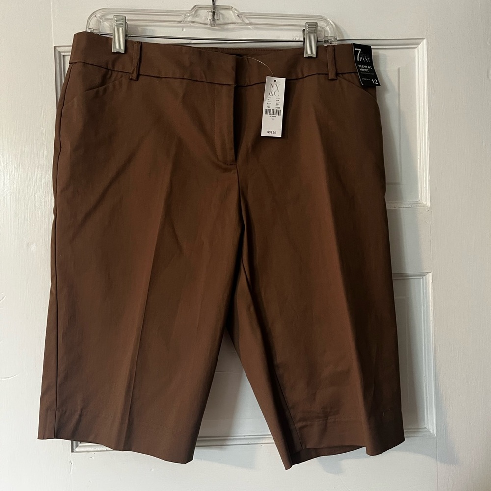 NY&Co 7th AveWomen's Bermuda Shorts Sz 12